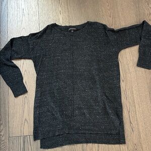 Banana Republic Charcoal Knit Sweater